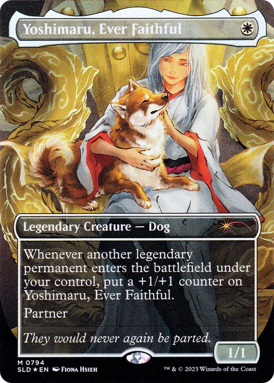Yoshimaru, Ever Faithful (SLD-794) (Borderless) (Foil)