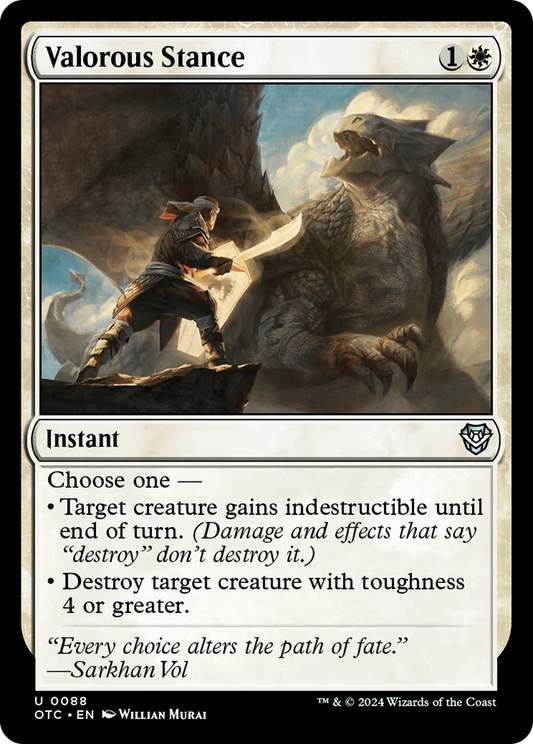 Valorous Stance (OTC-088)