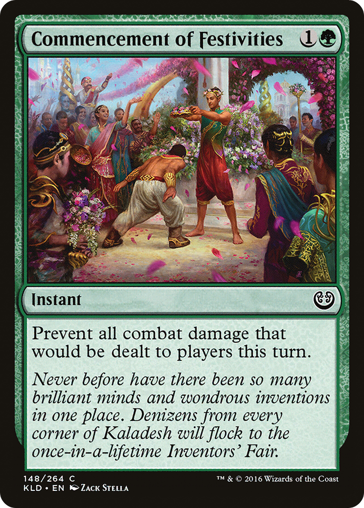 Commencement of Festivities (KLD-148) (Foil)