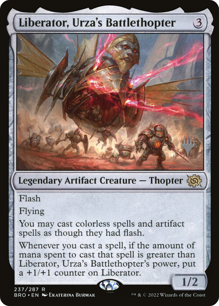 Liberator, Urza's Battlethopter (PPBRO-237P)