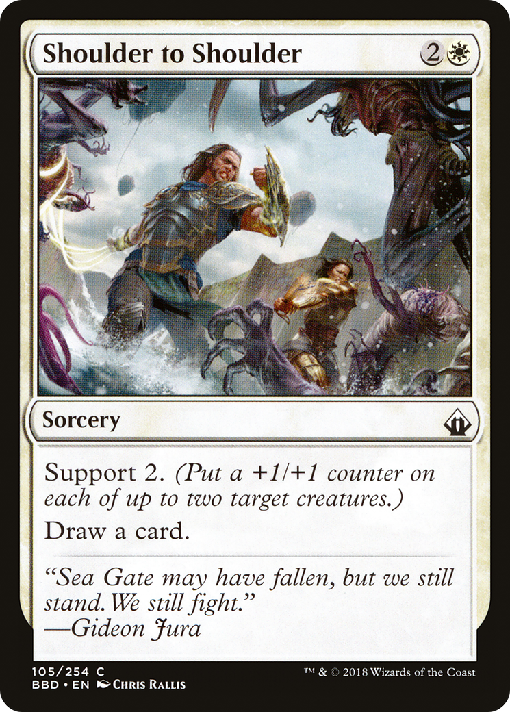 Shoulder to Shoulder (BBD-105) (Foil)