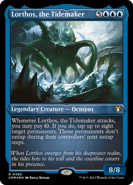 Lorthos, the Tidemaker (CMM-490) (Etched Foil)