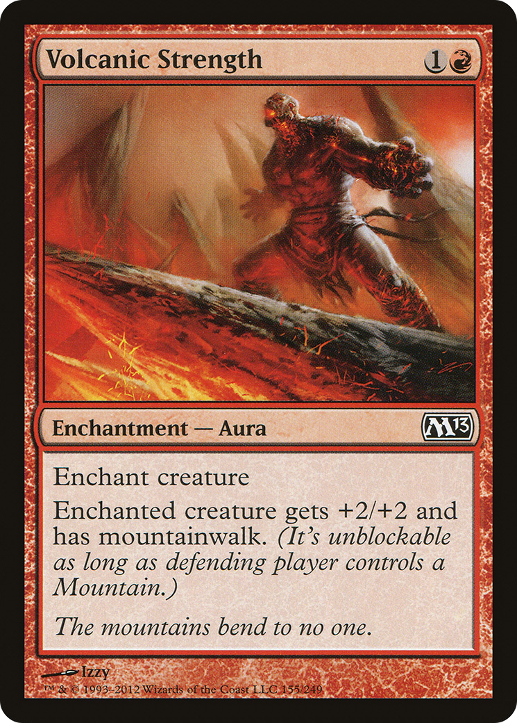 Volcanic Strength (M13-155) (Foil)