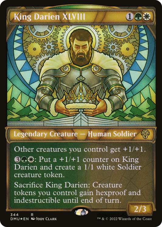 King Darien XLVIII (DMU-344) (Showcase) (Textured Foil)