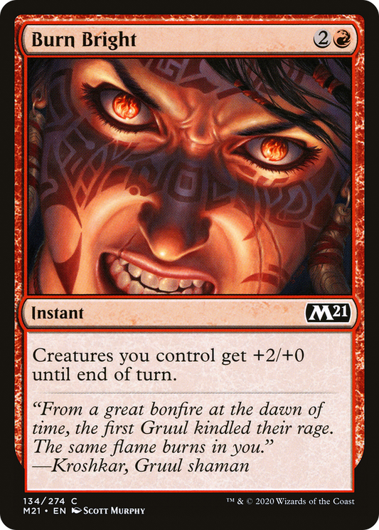 Burn Bright (M21-134) (Foil)