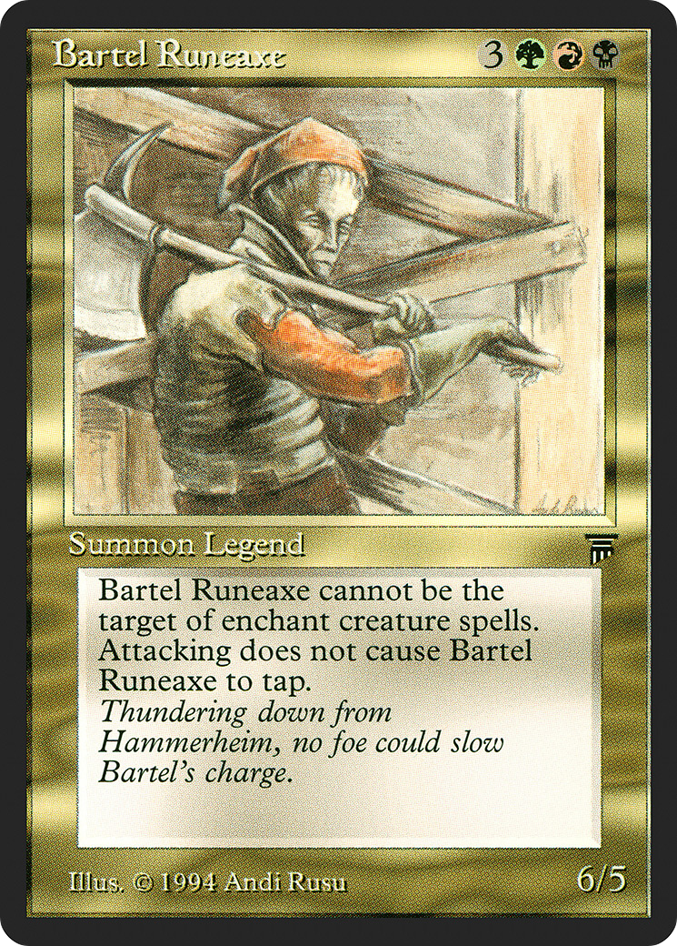 Bartel Runeaxe (LEG-222)