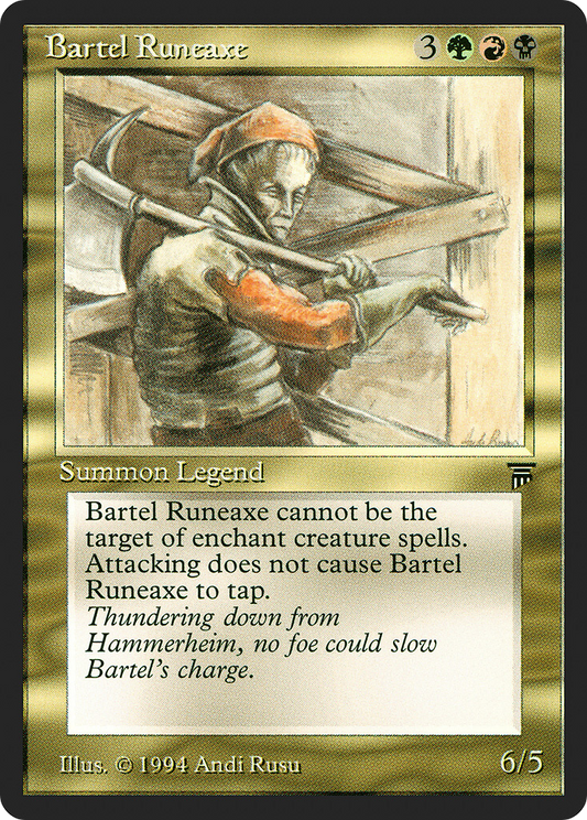 Bartel Runeaxe (LEG-222)
