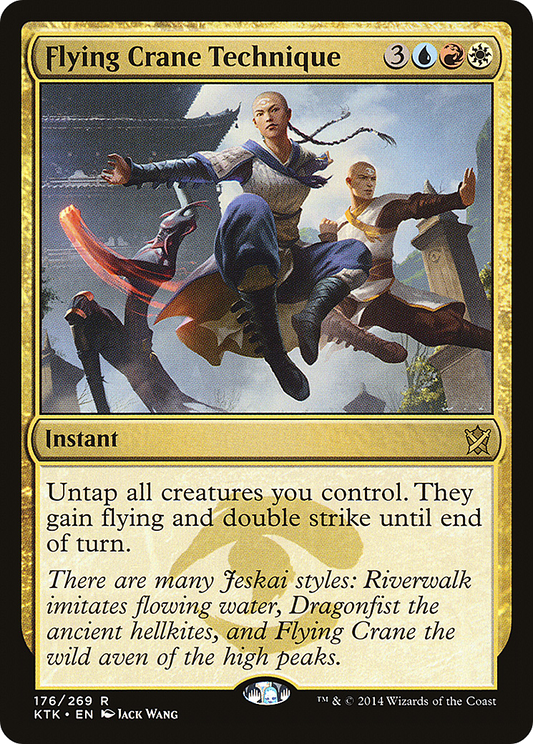 Flying Crane Technique (KTK-176) (Foil)