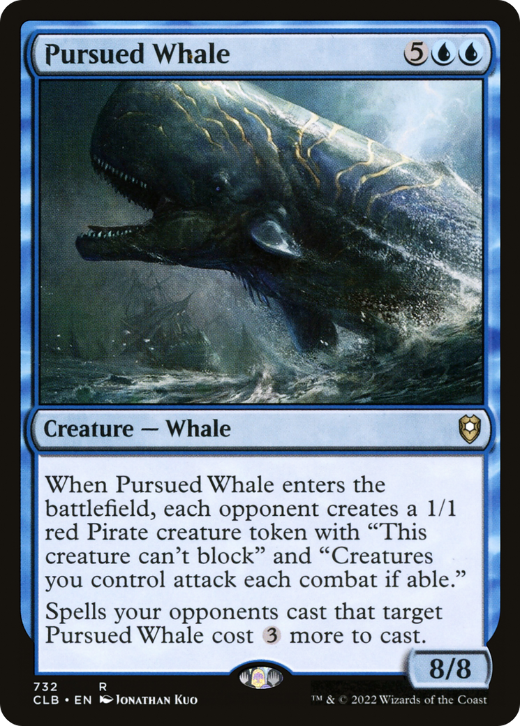 Pursued Whale (CLB-732)