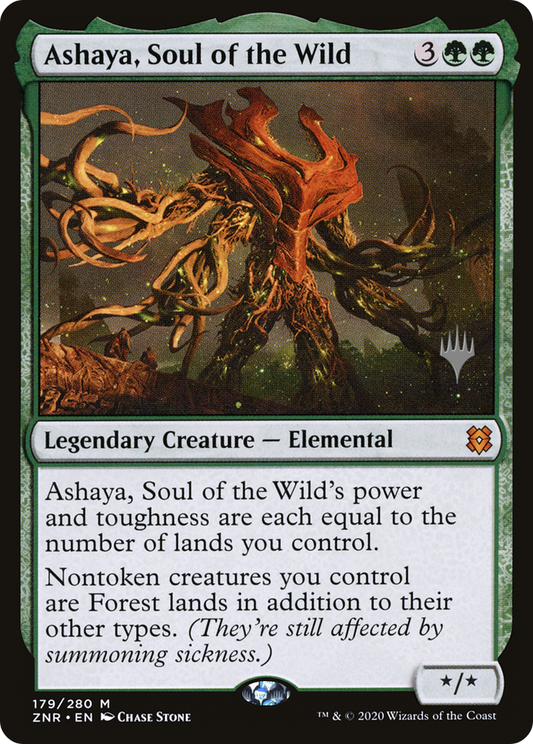 Ashaya, Soul of the Wild (PPZNR-179P) (Foil)