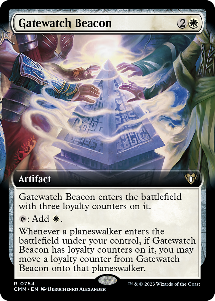 Gatewatch Beacon (CMM-754) (Extended Art) (Foil)