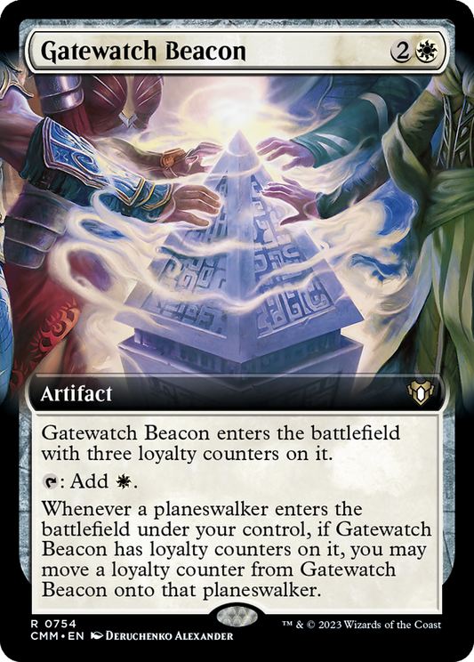 Gatewatch Beacon (CMM-754) (Extended Art) (Foil)