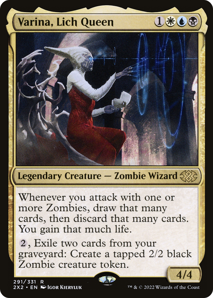 Varina, Lich Queen (2X2-291) (Foil)