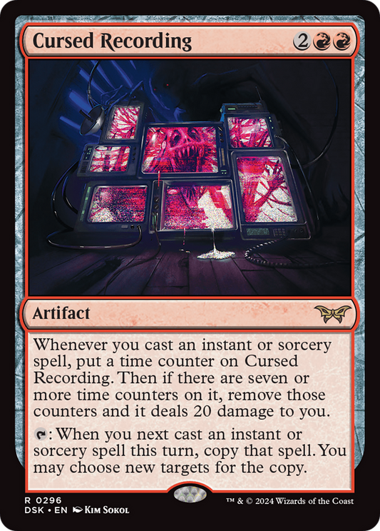 Cursed Recording (DSK-296) (Foil)