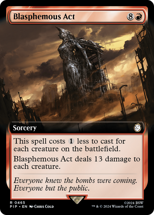 Blasphemous Act (PIP-465) (Extended Art)