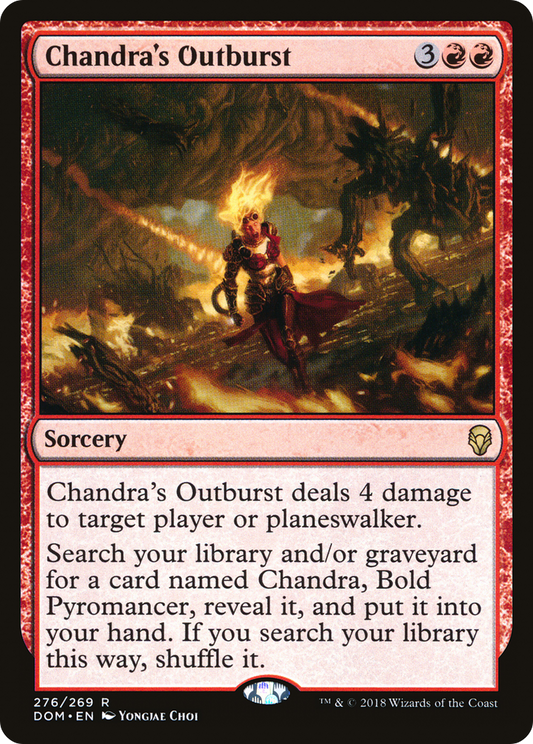 Chandra's Outburst (DOM-276)