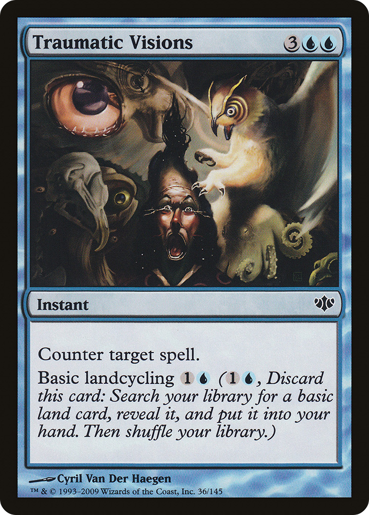 Traumatic Visions (CON-036) (Foil)