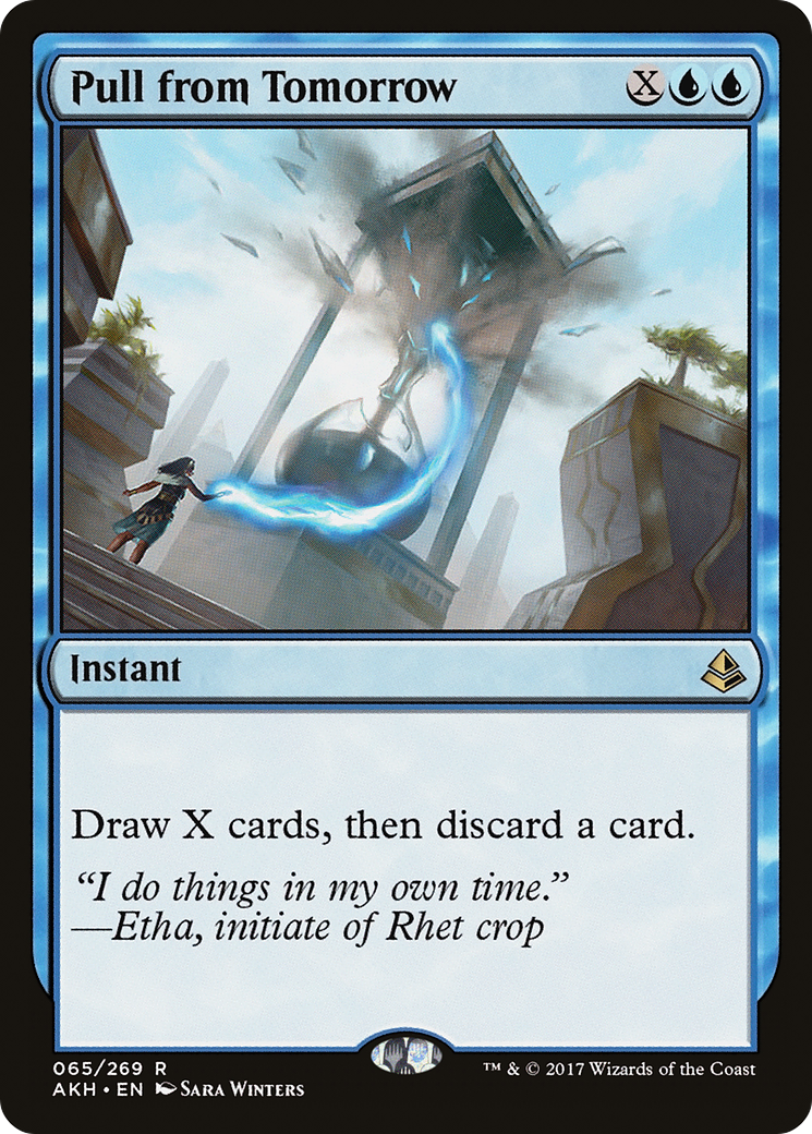 Pull from Tomorrow (AKH-065) (Foil)