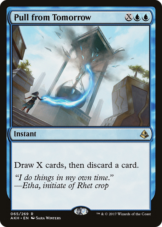 Pull from Tomorrow (AKH-065) (Foil)