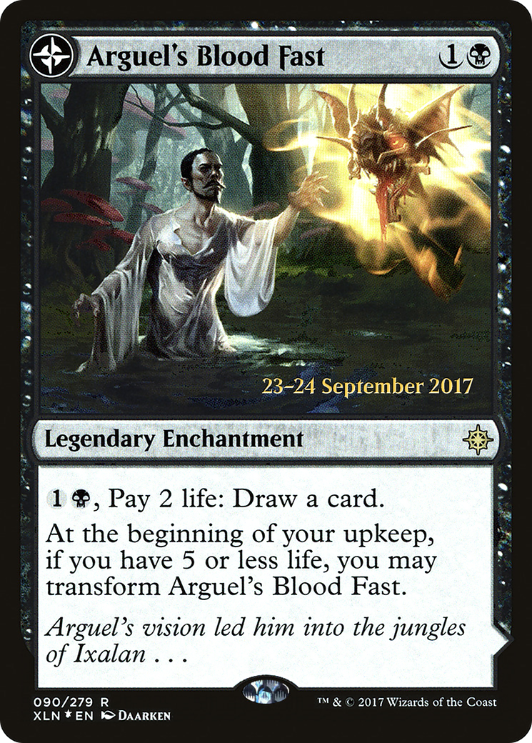 Arguel's Blood Fast // Temple of Aclazotz (PRE-90S) (Foil)