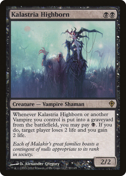 Kalastria Highborn (WWK-059) (Foil)