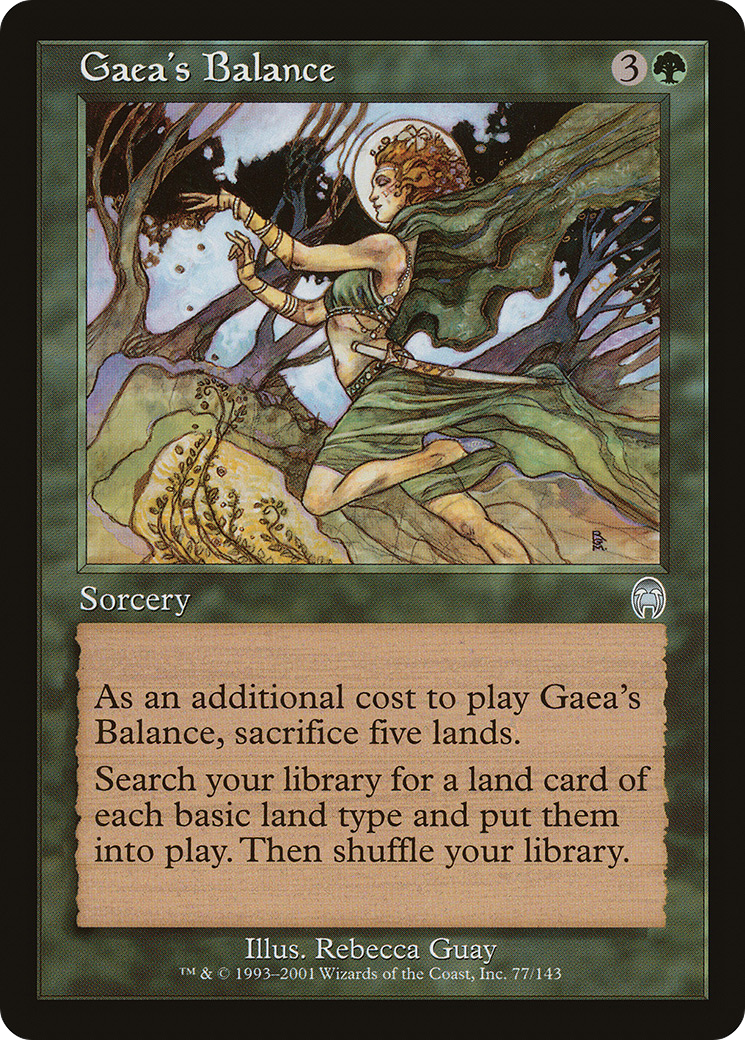 Gaea's Balance (APC-077) (Foil)