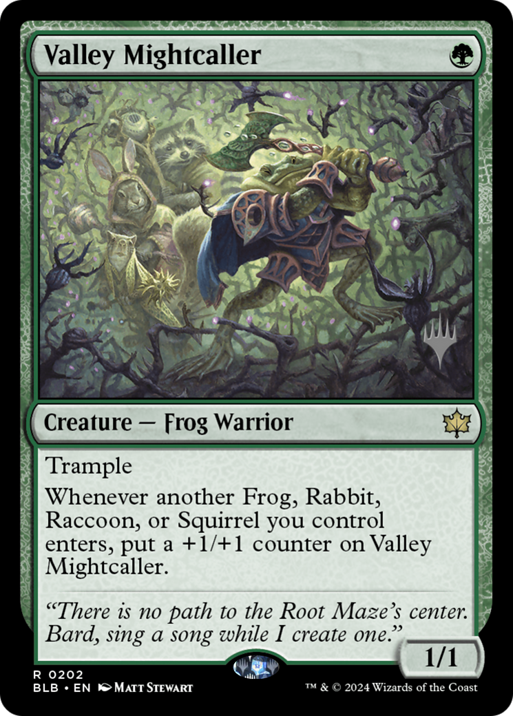 Valley Mightcaller (PPBLB-202P) (Foil)