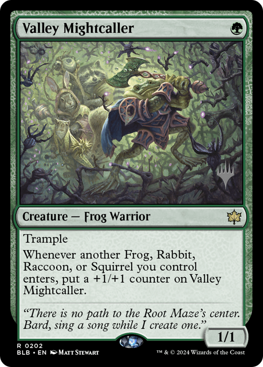 Valley Mightcaller (PPBLB-202P) (Foil)