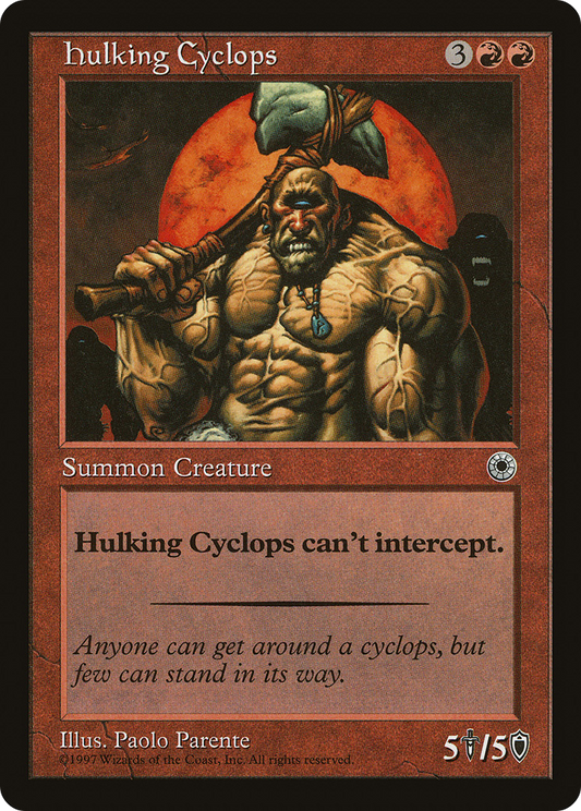 Hulking Cyclops (POR-134)