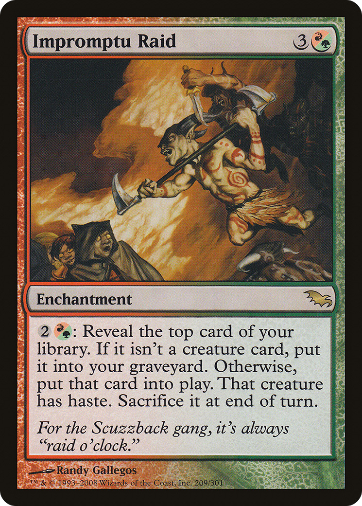 Impromptu Raid (SHM-209) (Foil)