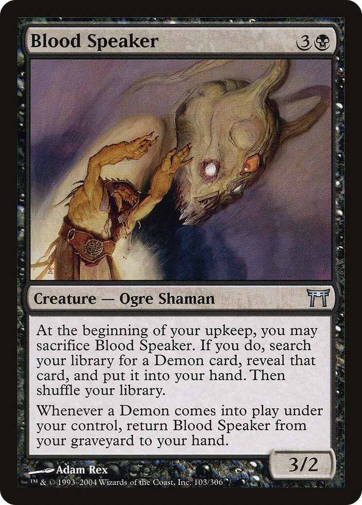 Blood Speaker (CHK-103) (Foil)