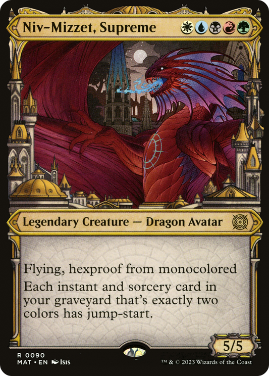 Niv-Mizzet, Supreme (MAT-090) (Showcase) (Foil)