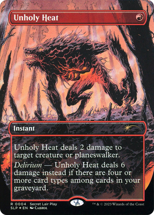 Unholy Heat (SLP-004) (Borderless) (Foil)
