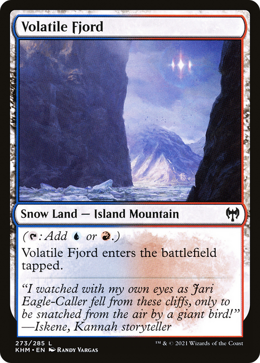 Volatile Fjord (KHM-273) (Foil)