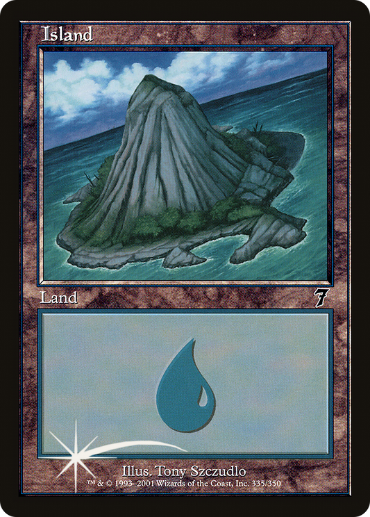 Island (7ED-335★) (Foil)