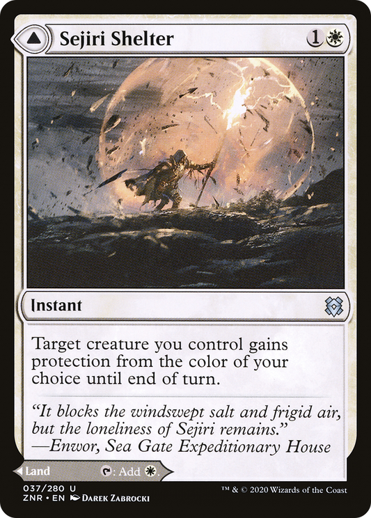 Sejiri Shelter // Sejiri Glacier (ZNR-037) (Foil)