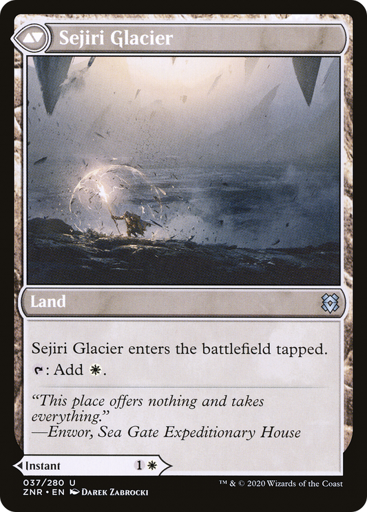 Sejiri Shelter // Sejiri Glacier (ZNR-037) (Foil)