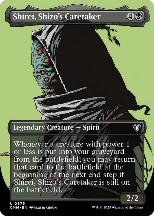Shirei, Shizo's Caretaker (CMM-676) (Borderless) (Foil)