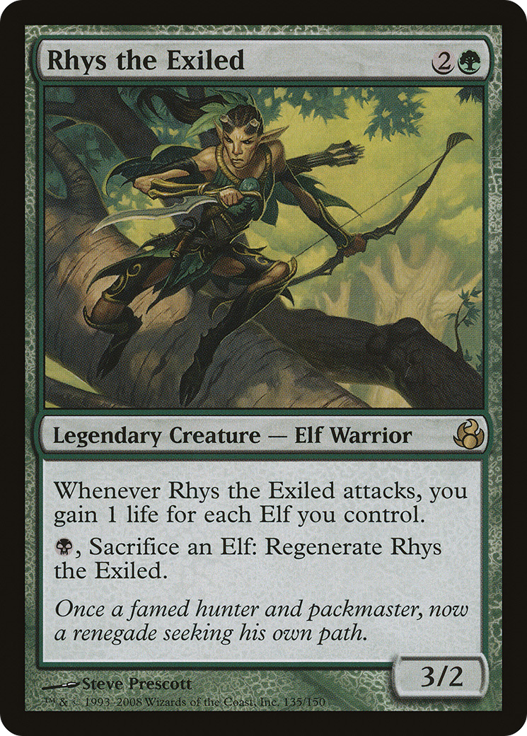 Rhys the Exiled (MOR-135) (Foil)