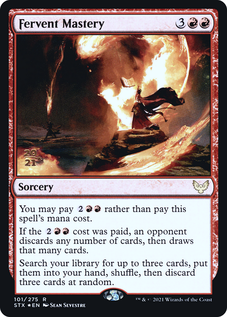 Fervent Mastery (PRE-101S) (Foil)