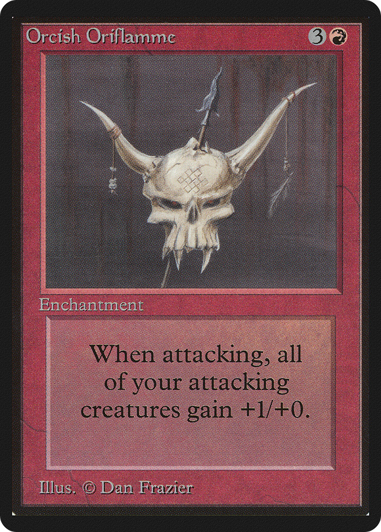 Orcish Oriflamme (LEB-167)