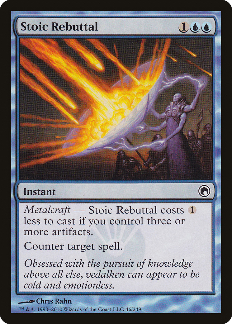 Stoic Rebuttal (SOM-046) (Foil)