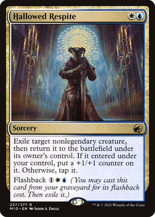 Hallowed Respite (MID-227) (Foil)