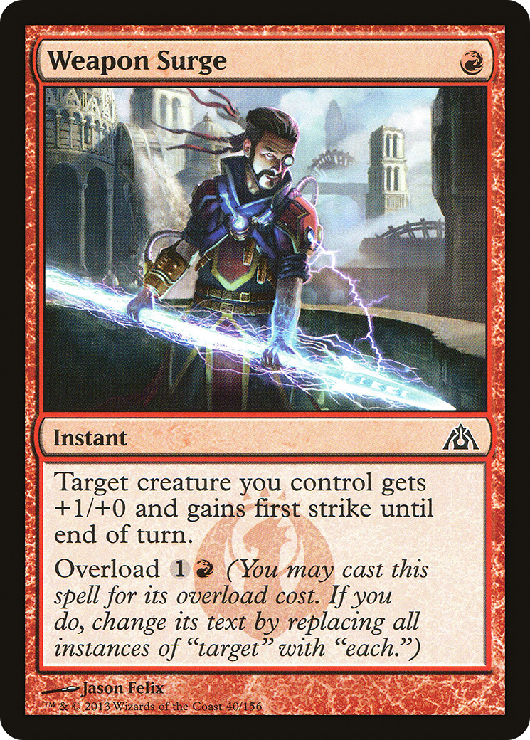Weapon Surge (DGM-040) (Foil)