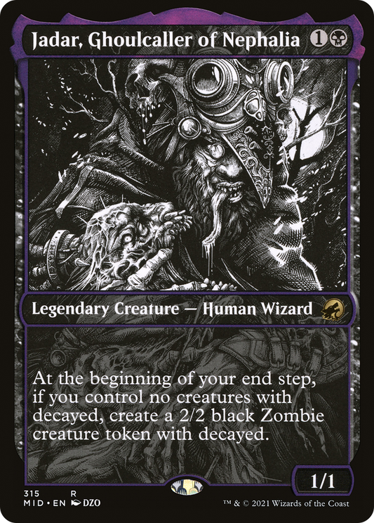 Jadar, Ghoulcaller of Nephalia (MID-315) (Showcase) (Foil)