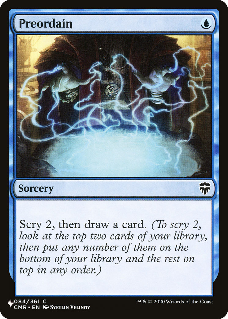 Preordain (LIST-CMR-84)