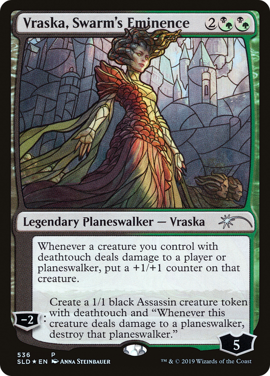 Vraska, Swarm's Eminence (SLD-536) (Foil)