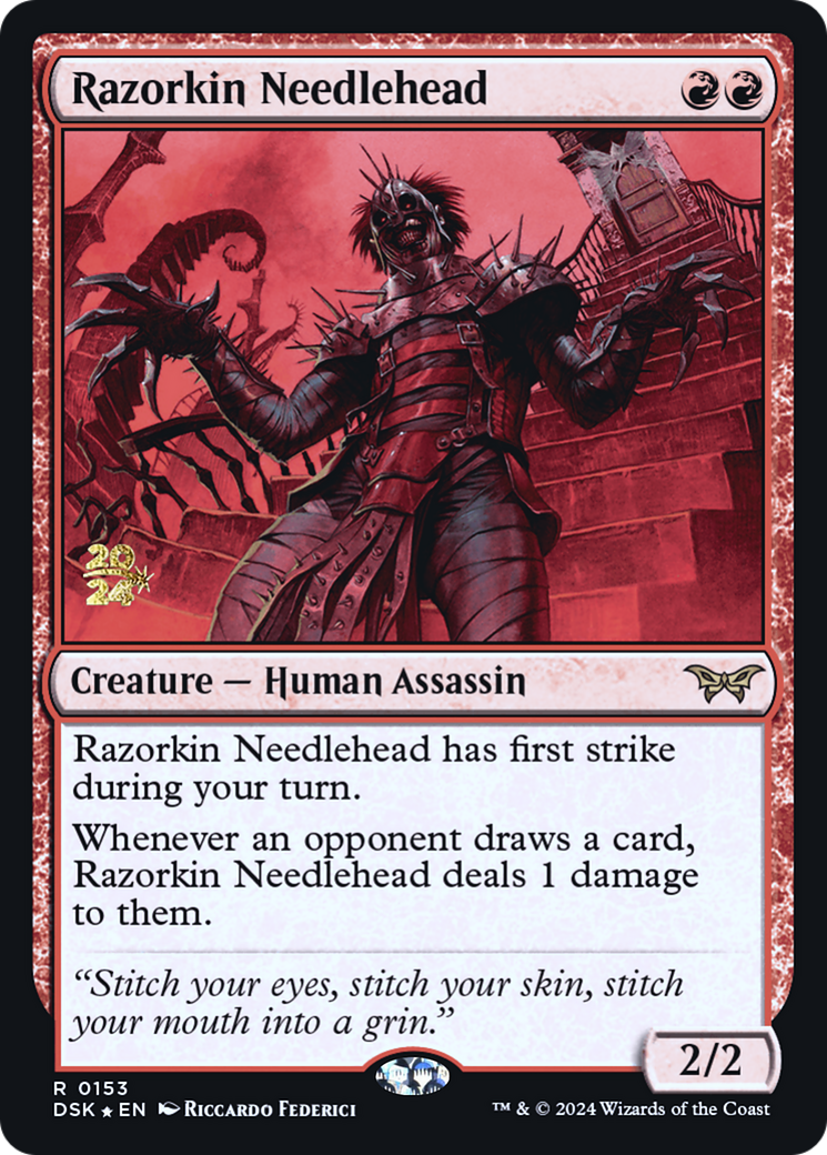 Razorkin Needlehead (PRE-153S) (Foil)