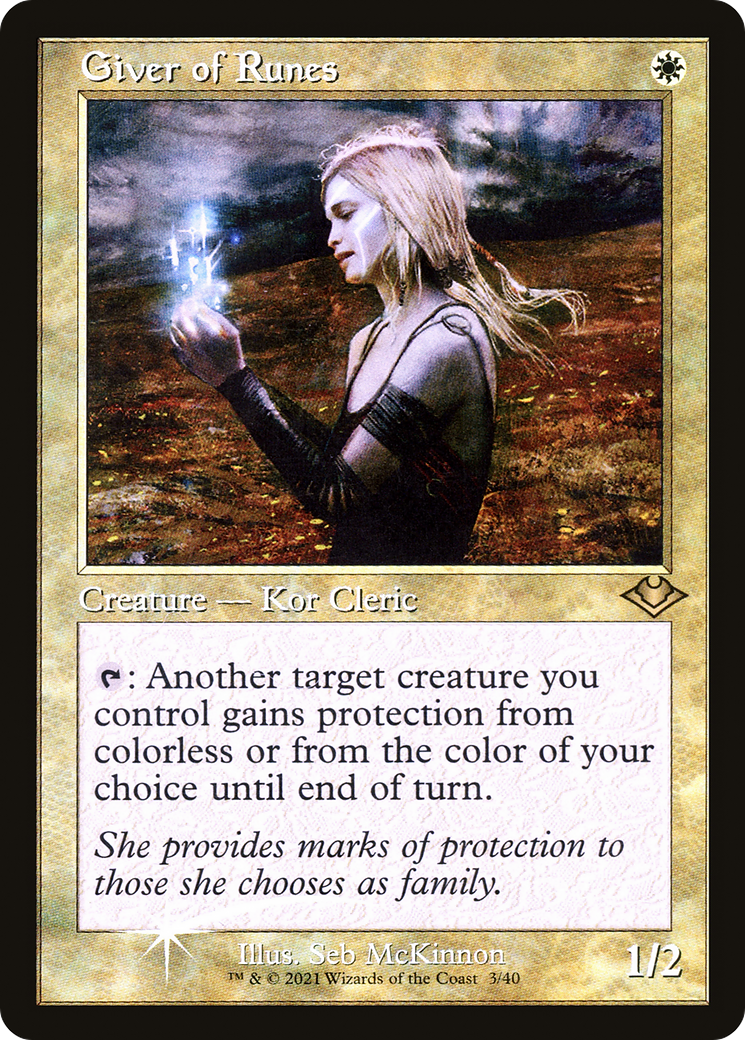 Giver of Runes (MH1-003) (Etched Foil)