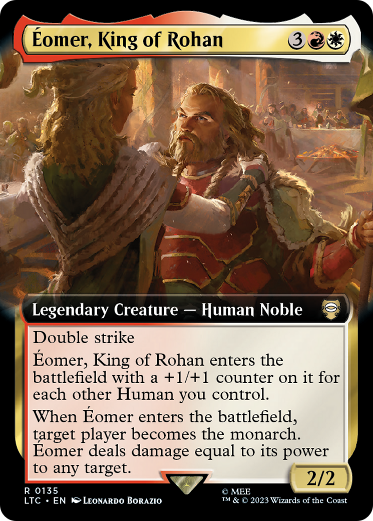 Éomer, King of Rohan (LTC-135) (Extended Art)